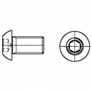 ISO 7380F Linsenflanschschraube mit Torx, 10.9, verzinkt 3X20 T10 Verpackungseinheit 1000 Stück